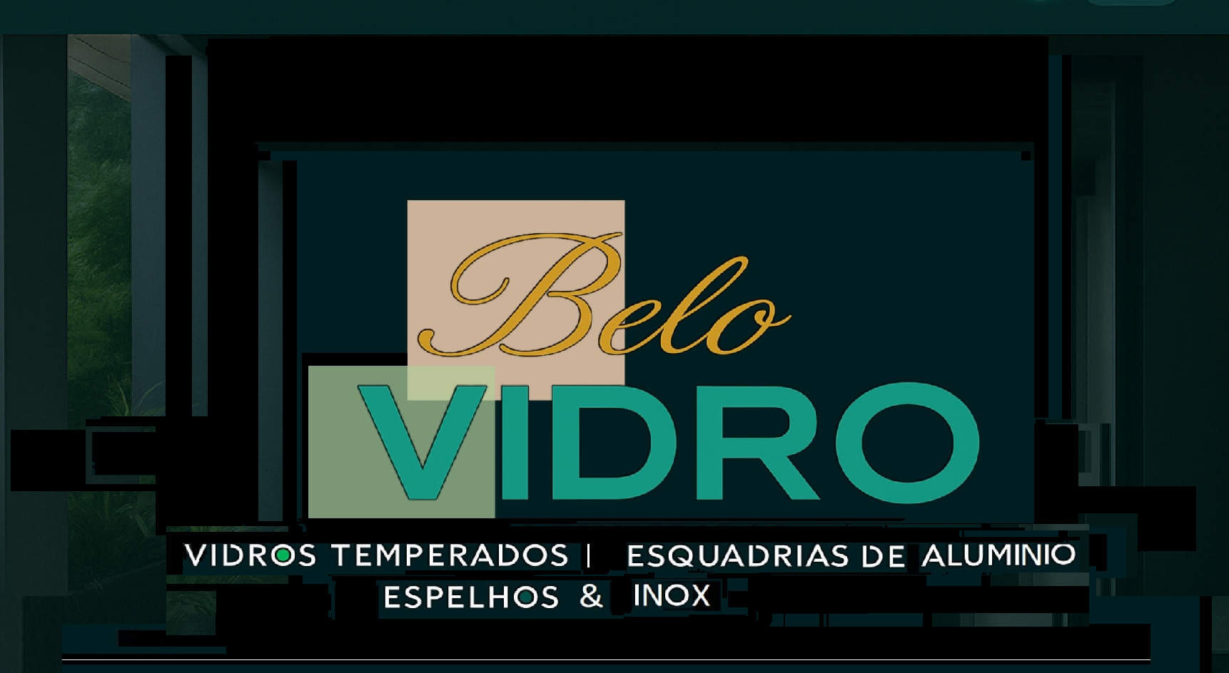 Logo da Vidraçaria Belo Vidro